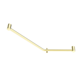 Mecca Care 32mm Ambulant 45 Degree Bent Tube Nero Grab Rail 450X650mm - Brushed Gold